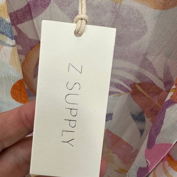 Z SUPPLY NWT Evereve Palm Multicolor Kimono Wrap // XS - Picture 10 of 14